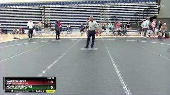 115 lbs Round 8 (10 Team) - Warren Hicks, Noke Wrestling RTC vs Noah Longendyke, Legend Wrestling