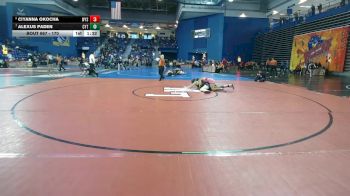 170 lbs Quarterfinal - Alexus Paden, Clayton vs Ciyanna Okocha, Wyoming Seminary