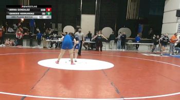 180 lbs 3rd Place Match - Genesis Hernandez, Dodge City Comanche Middle School vs Mirna Gonzalez, Dodge City Blue MIddle School