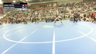 49 kg Champ. Rd Of 64 - Audrey Deeter, Sanderson Wrestling Academy vs Meadow Vierck, Team Nazar Training Center