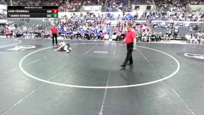 138 lbs Liam Crandall, Evansville vs James Nowak, Coleman