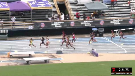 Youth Girls' 800m, Finals 5 - Age 13
