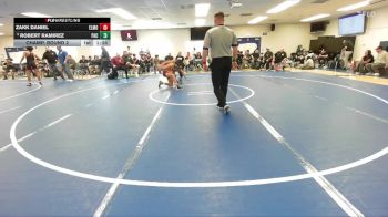 144 lbs Champ. Round 2 - Robert Ramirez, Pacifica (Oxnard) vs Zakk Daniel, El Modena