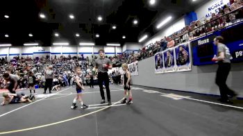 46 lbs Rr Rnd 1 - Mark Gaches, Ada Youth Wrestling vs Lynx Lehman, Noble Takedown Club