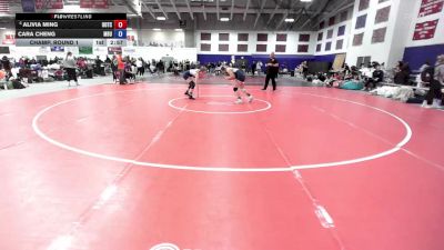 145 lbs Champ. Round 1 - Alivia Ming, University Of The Cumberlands vs Cara Cheng, Missouri Baptist University
