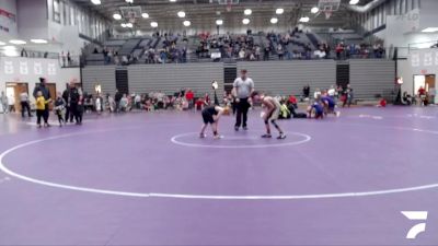 71-76 lbs Quarterfinal - Bentley Jones, Boonville Wrestling Club vs Ryder Lyons, Monroe Central Club Wrestling