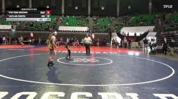 1-5A 126 Quarterfinal - Peyten Brown, Madison County vs Jaylan Smith, Lincoln