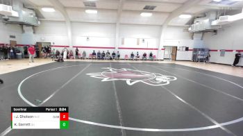 197 lbs Semifinal - John Gholson, William Jewell vs Kayden Garrett, Quincy