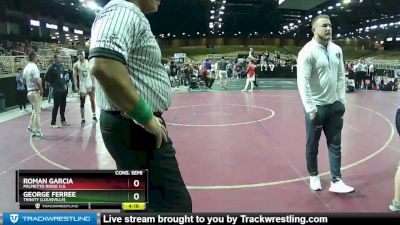 170 lbs Cons. Semi - Roman Garcia, Palmetto Ridge H.S. vs George Ferree, Trinity (Louisville)