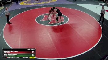 3rd Place Match - Peyton Owens, Chase County Girls vs Payton Whited, Ord Girls