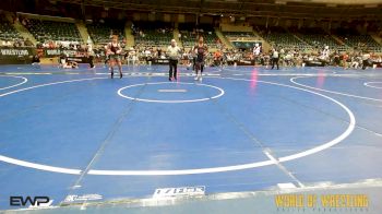 145 lbs Consi Of 8 #1 - Isaiah Dugan, Kansas Young Guns vs Kaiden Kromer, F-5 Grappling