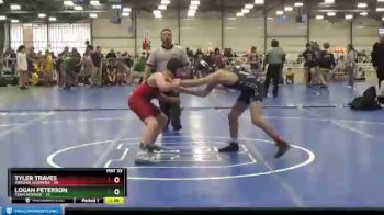 120 lbs Round 5 (6 Team) - Logan Peterson, Team Sconnie vs Tyler Traves, Virginia Hammers