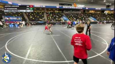 106 lbs Cons. Round 3 - Ty Goodnature, Apple Valley vs Ashton Landherr, Linn-Mar
