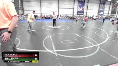 84 lbs Rd# 9- 2:15pm Saturday Final Pool - Silas Lancour, Terps XPress vs Jack Aponte, NCWAY National Team