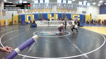 126 lbs Cons. Round 1 - Matthew Hoenshell, Tohopekaliga vs Jared Alvarez, Celebration