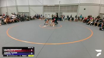 106 lbs 2nd Wrestleback (16 Team) - Lillian Prendergast, North Carolina vs Sarissa Tucker, Virginia Blue