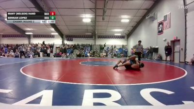 175 lbs Champ. Round 2 - Bennan Lopez, Douglas vs Many (Nelson) Hand, Natrona County