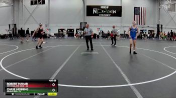 165 lbs Placement (4 Team) - Robert Mahar, New England Gold vs Chase Henning, Kraken Red