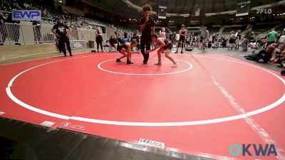 90 lbs Final - Colton Durant, Broken Arrow Wrestling Club vs Emerson Rollings, Tulsa Mafia Boys