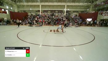 120 lbs Consi Of 16 #2 - Vinesh Mesaros, Berkeley Prep vs Anthony Arado, Charlotte Country