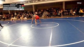 149 lbs Champ. Round 2 - Celestino Gonzales, Western Colorado University vs Barrett Eichenberger, Iowa Western Community College