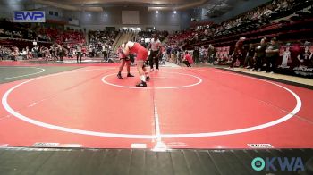 160 lbs Rr Rnd 2 - Jeremiah Malone, Grove Takedown Club vs Kenzie Church, Skiatook Youth Wrestling