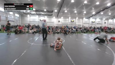 48 lbs Round 3 (8 Team) - AJ McCloskey, Contenders WA Blue vs Cole Stover, Donahue WA