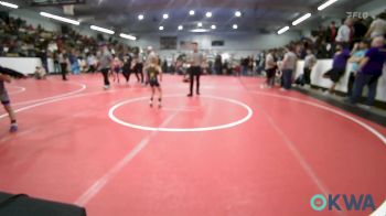 46 lbs Semifinal - Mason McCuistion, Pryor Tigers vs Kaysen Peters, Dark Cloud Wrestling Club