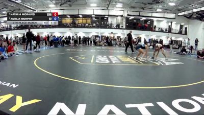 110 A 7th Place Match - Natalia Morales, Schreiner University vs Amelia Murphy, King University
