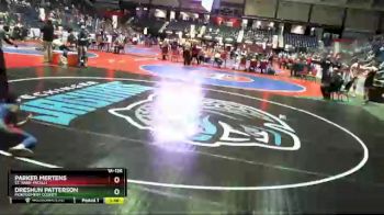 1 lbs Cons. Round 1 - Dreshun Patterson, Montgomery County vs Parker Mertens, St. Anne-Pacelli