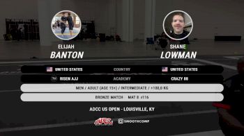 Elijah Banton vs Shane Lowman 2025 ADCC Louisville Open
