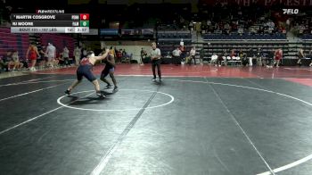 197 lbs Round Of 16 - Martin Cosgrove, Penn vs RJ Moore, Franklin & Marshall