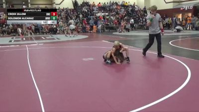 SPW-12 lbs Cons. Semi - Croix Ullom, Denver Wrestling Club vs Solomon Alcaraz, Junior Warrior Wrestling Club