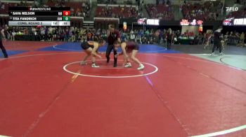 144 lbs Cons. Round 3 - Sava Nelson, Minot Majettes vs Tita Fandrich, Darkhorse Wrestling Club