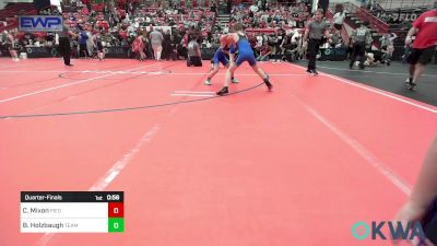 80-85 lbs Quarterfinal - Cohen Mixon, Piedmont vs Blake Holzbaugh, Team Guthrie Wrestling