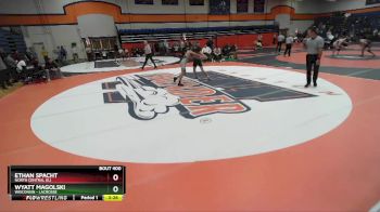 133 lbs Semifinal - Ethan Spacht, North Central (IL) vs Wyatt Magolski, Wisconsin - Lacrosse