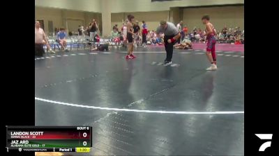 90 lbs Champ Round 1 (16 Team) - Landon Scott, SVRWC Black vs Jaz Ard, Alabama Elite Gold