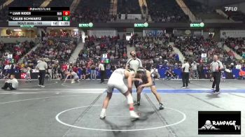 165 lbs 5th Place Match - Liam Nider, Manhattan vs Caleb Schwartz, Topeka Blue Thunder
