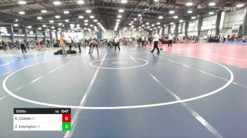 220 lbs Consi Of 16 #2 - Kingston Coates, CA vs Zion Essington, PA