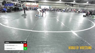 108 lbs Round Of 32 - Tyler Christensen, Threestyle vs Levi Schmidt, Brawlers Wrestling Club KS