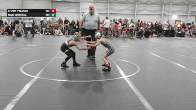 52 lbs Round 1 (4 Team) - Brady Piszker, Perrysburg WC vs Max Mitchell, Shamrock WC
