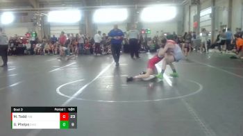 105 lbs Round 3 - Mason Todd, TSB vs Grady Phelps, Team Ohio