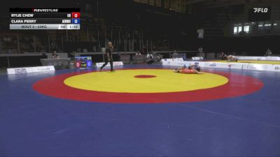 53kg 1st Place Match - Rylie Chew, Coast RTC vs Clara Perry, Alberta Elite Women`s Wrestling Club