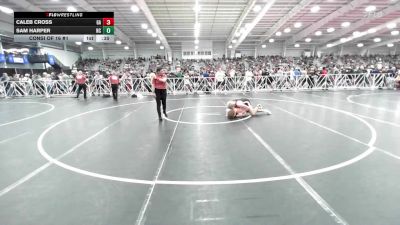 182 lbs Consi Of 16 #1 - Caleb Cross, GA vs Sam Harper, NC