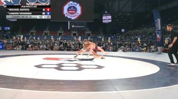 120 lbs Champ. Rd Of 16 - Michael Batista, New Jersey vs Landon Thoennes, Minnesota