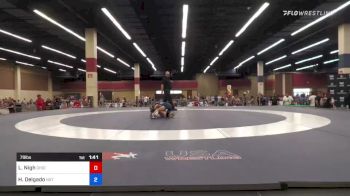 79 lbs Final - Libertie Nigh, Ohio vs Hailey Delgado, NXT Level Wrestling Academy