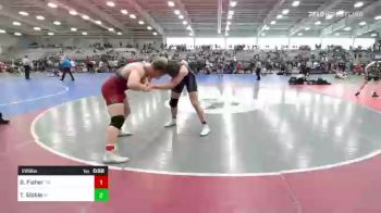 220 lbs Quarterfinal - Gabe Fisher, TN vs Trent Sibble, NY