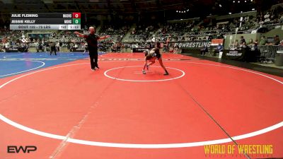 75 lbs Final - Julie Fleming, Mat Assassins vs Jessie Kelly, Monster Garage