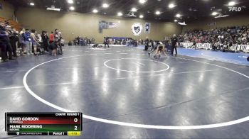 106 lbs Champ. Round 1 - David Gordon, Peninsula vs Mark Riddering, Nipomo