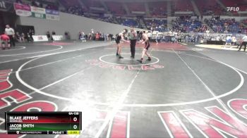 6A-138 lbs Champ. Round 1 - Blake Jeffers, Roseburg vs Jacob Smith, Newberg